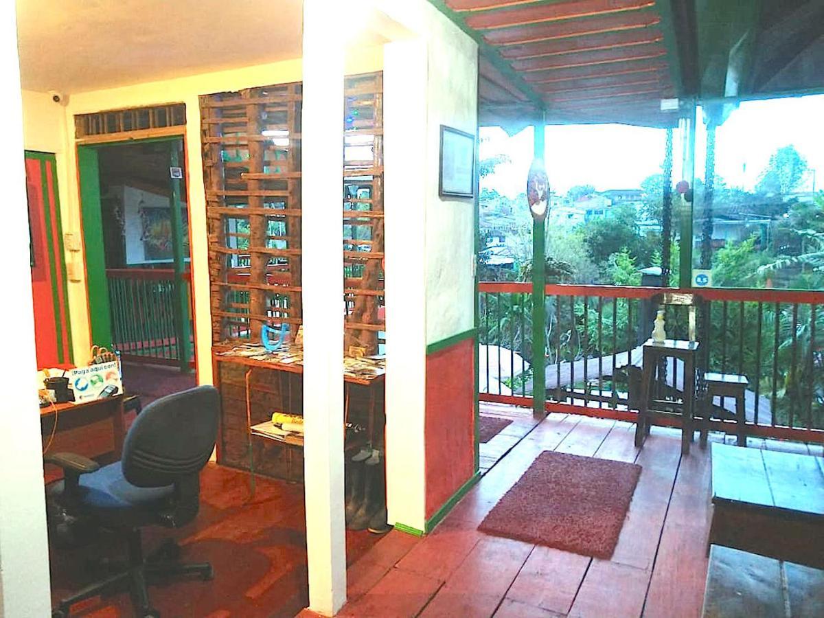 Hostal Estrella De Agua Salento Bagian luar foto