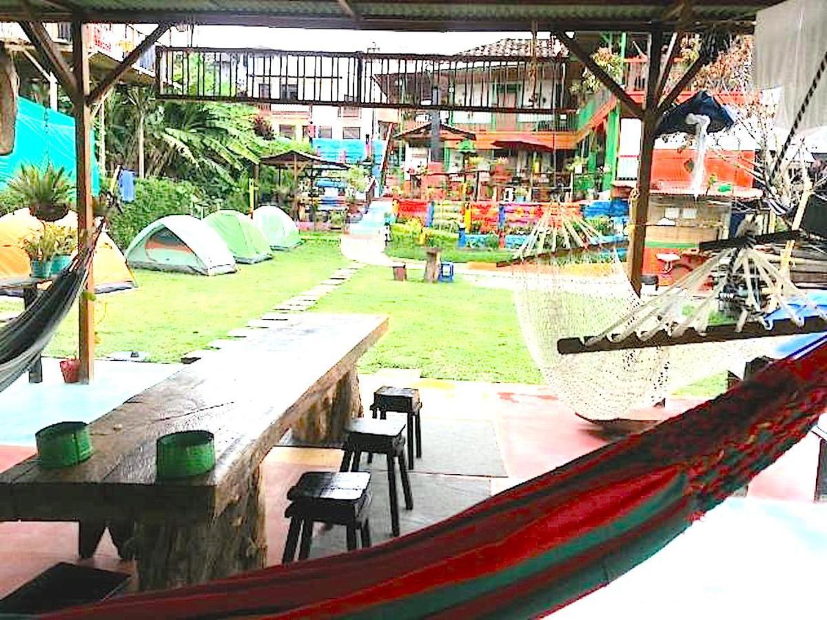 Hostal Estrella De Agua Salento Bagian luar foto