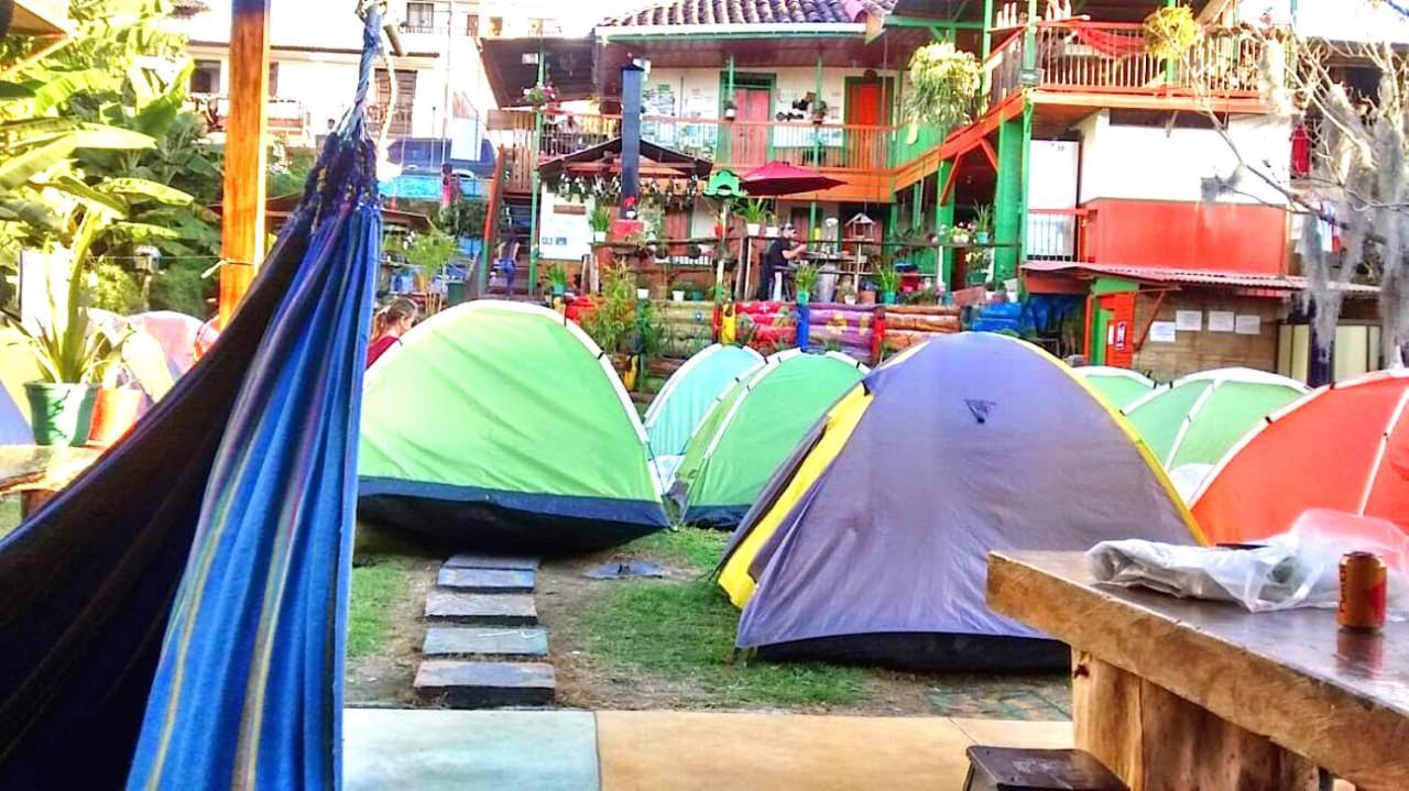 Hostal Estrella De Agua Salento Bagian luar foto