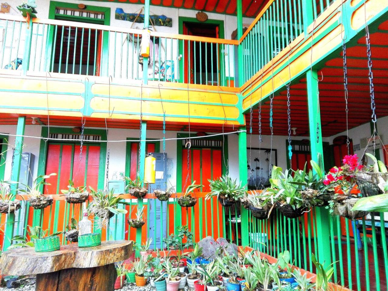 Hostal Estrella De Agua Salento Bagian luar foto