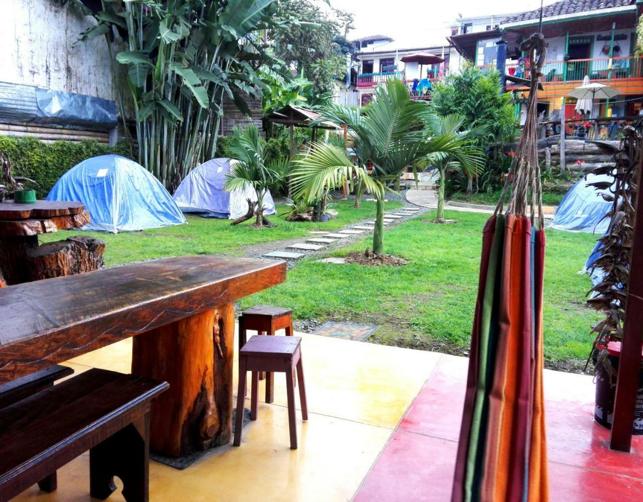 Hostal Estrella De Agua Salento Bagian luar foto