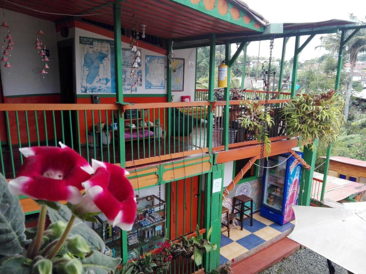 Hostal Estrella De Agua Salento Bagian luar foto